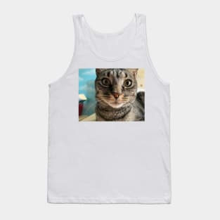 Close Up Kitty Tank Top